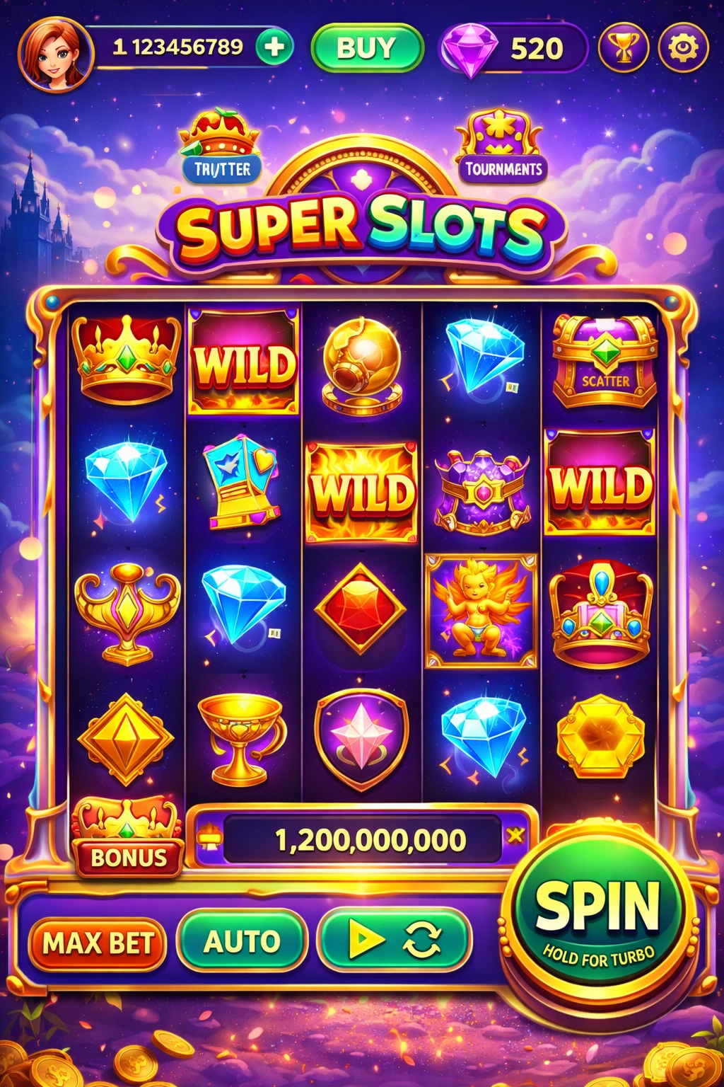 Jackpot Buffalo Slots game